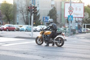 Conduite moto urbaine