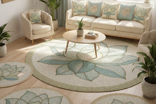 Tapis Lotus