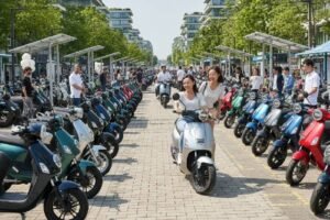 marché des scooters