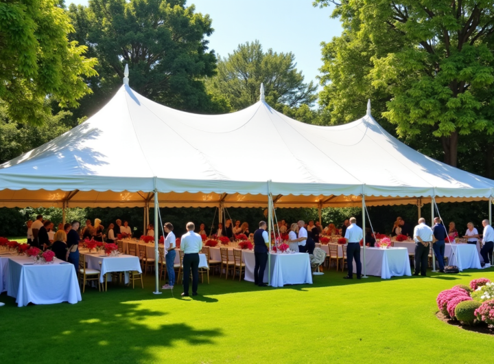 Les erreurs fréquentes à éviter lors d’un aménagement de chapiteau événementiel